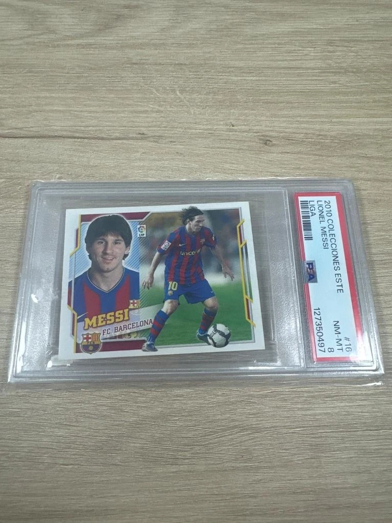 Cromo Messi de Colecciones Este